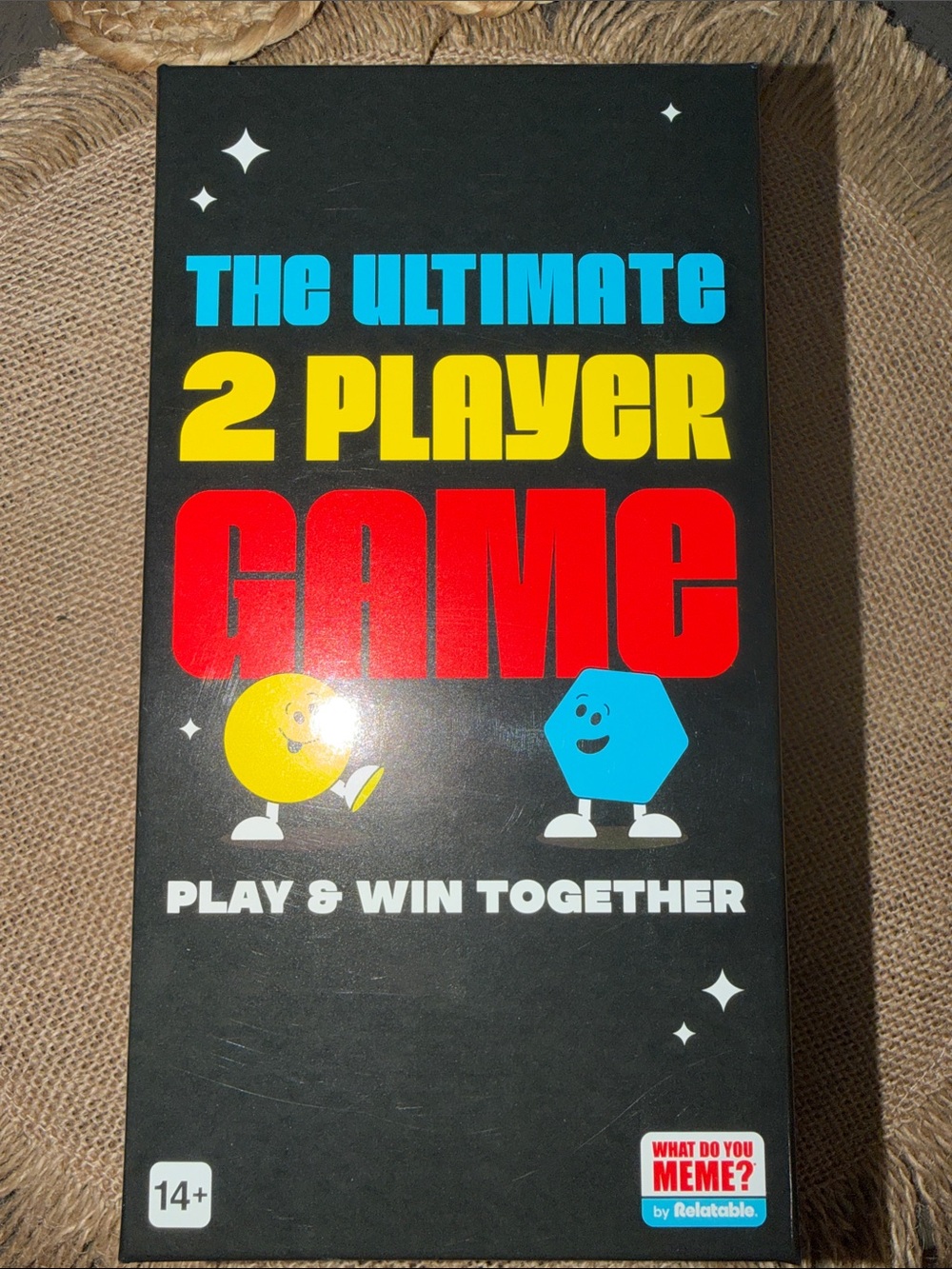 The Ultimate 2 Player Game - Black